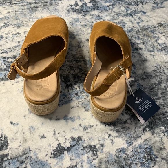 Sperry womens delmare open toe casual ankle strap Sz 12 - Picture 4 of 6